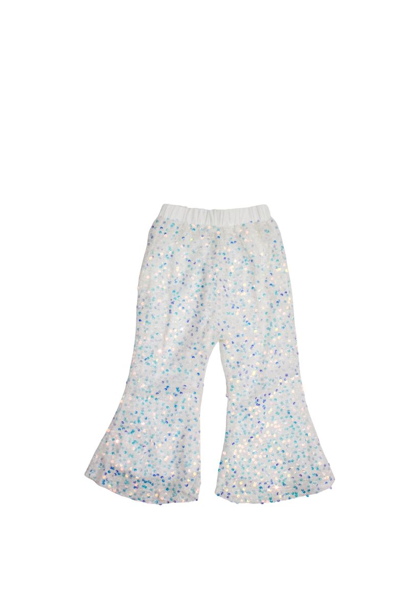 Toddler Sequin Bell Bottom Pants madisonn ave.