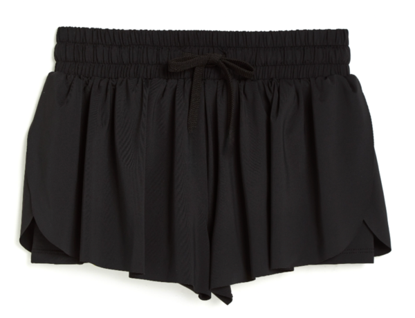 Black Fly Away Shorts