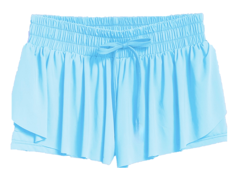 Baby Blue Fly Away Shorts