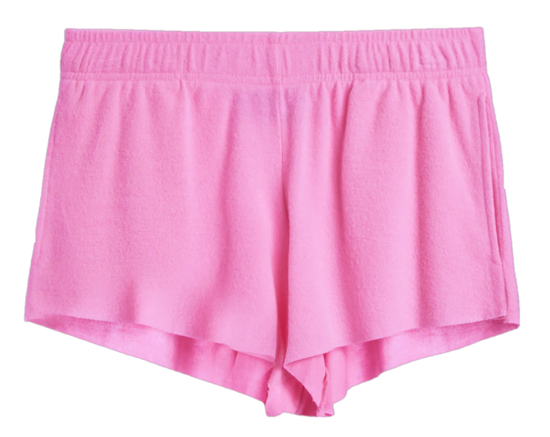 Little Girls Pink Cuddle Soft Shorts