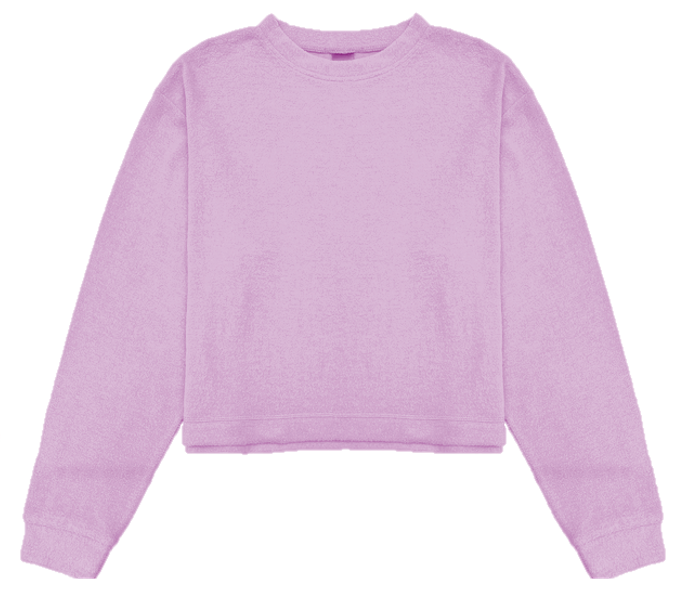 Lavender Cuddle Crew Neck