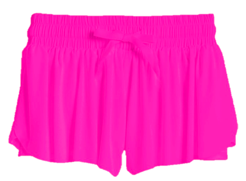 Hot Pink Fly Away Shorts