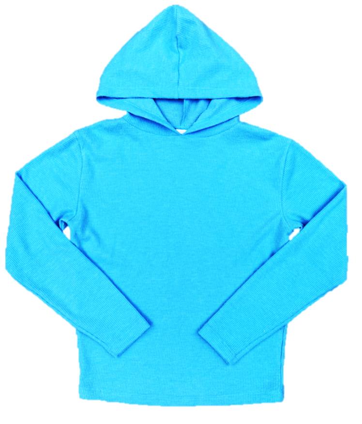 Capri Waffle Knit Hoodie