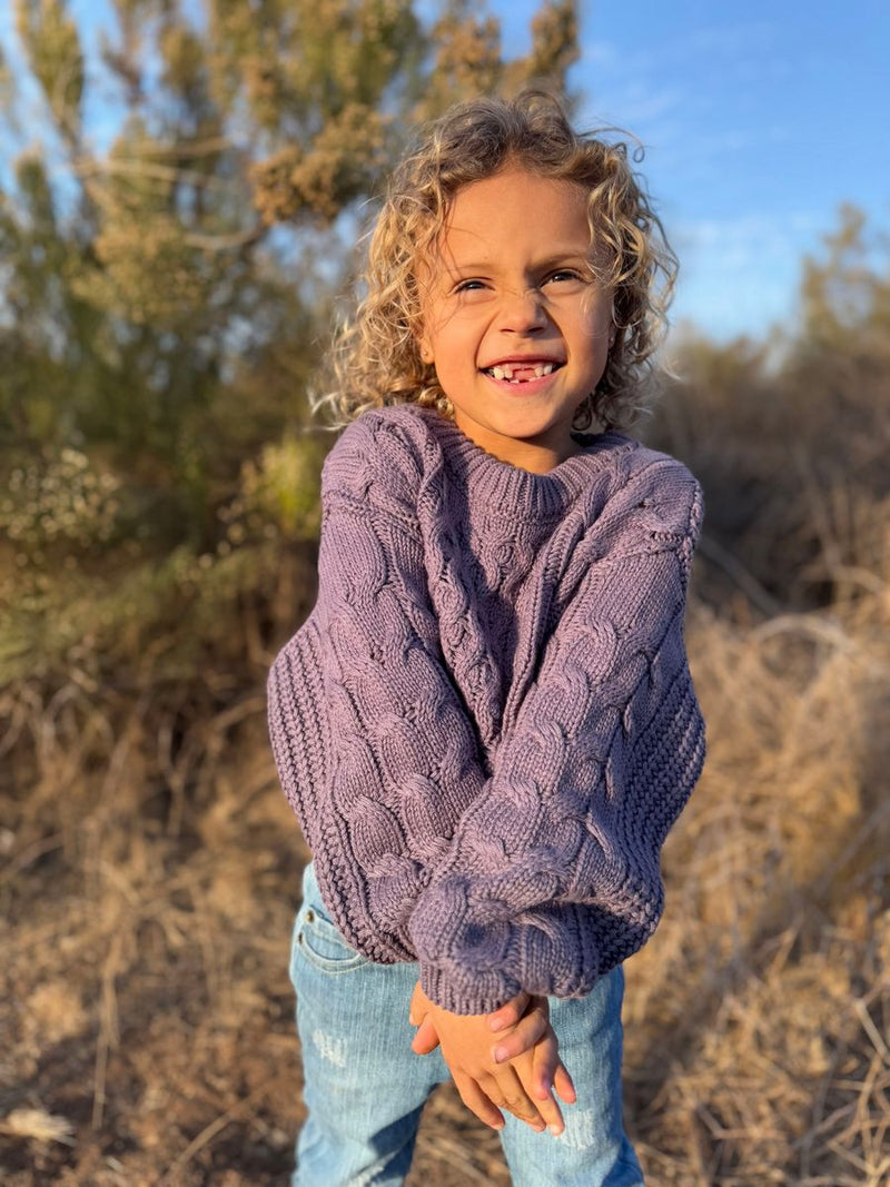 Molly Toddler Lavender Sweater