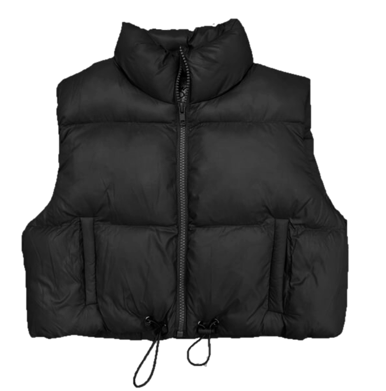 Black Puffer Vest