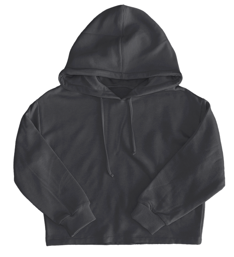 Cloud Vintage Black Hoodie