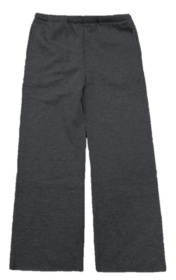 Vintage Black Wide Leg Sweatpants