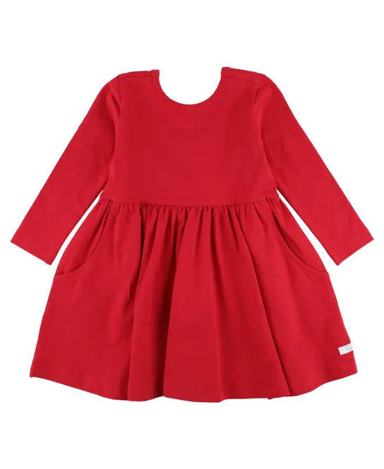 Red Twirl Dress