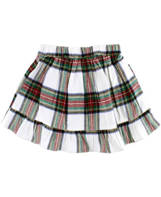 Good Tidings Ruffle Wrap Skirt