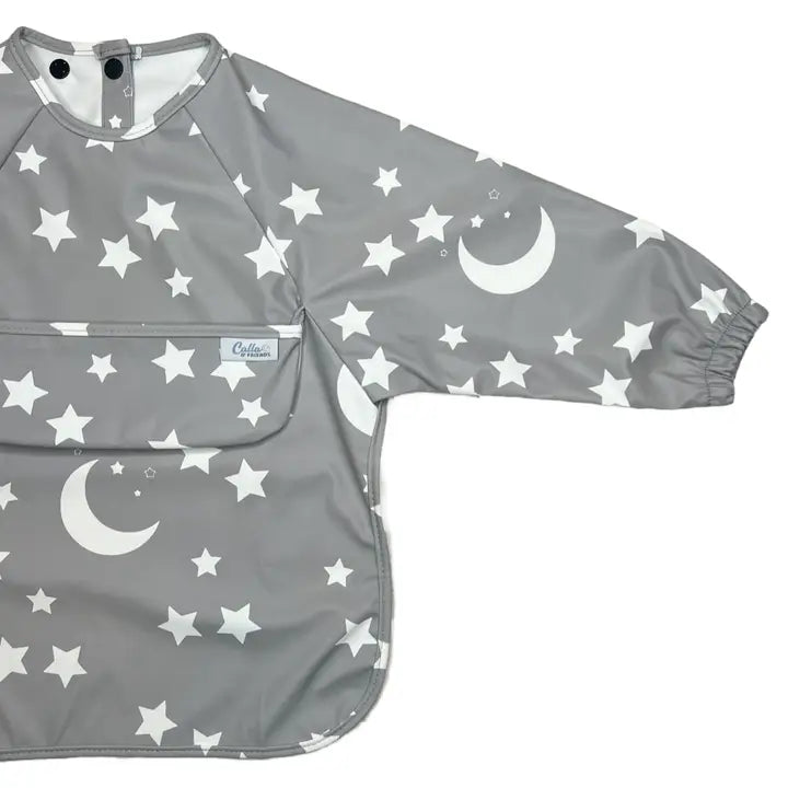 Starry Night Long Sleeve Bib
