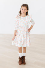 PRETTY PUMPKINS RUFFLE TWIRL DRESS