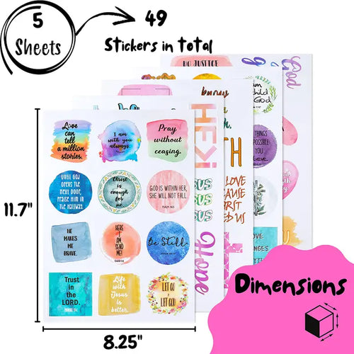 Faith Inspiration Stickers