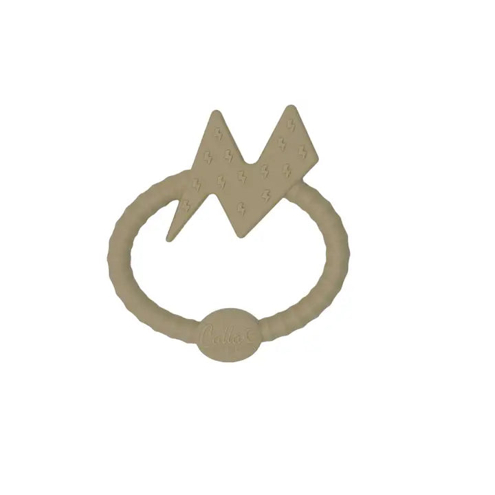 Fawn Bolt Silicone Teether