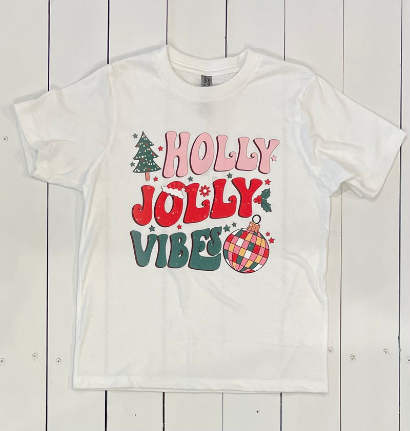 Holly Jolly Vibes Graphic Tee