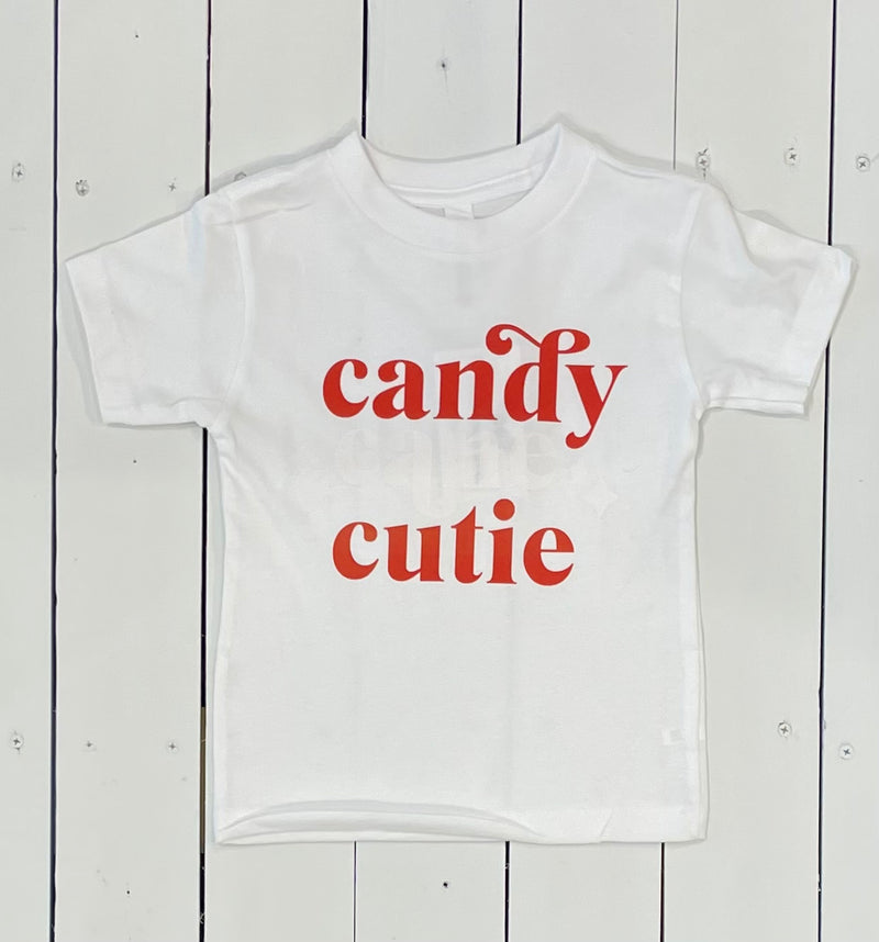 Toddler Candy Cane Cutie Graphic Tee