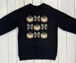 Pumpkin Bow Sweatshirt