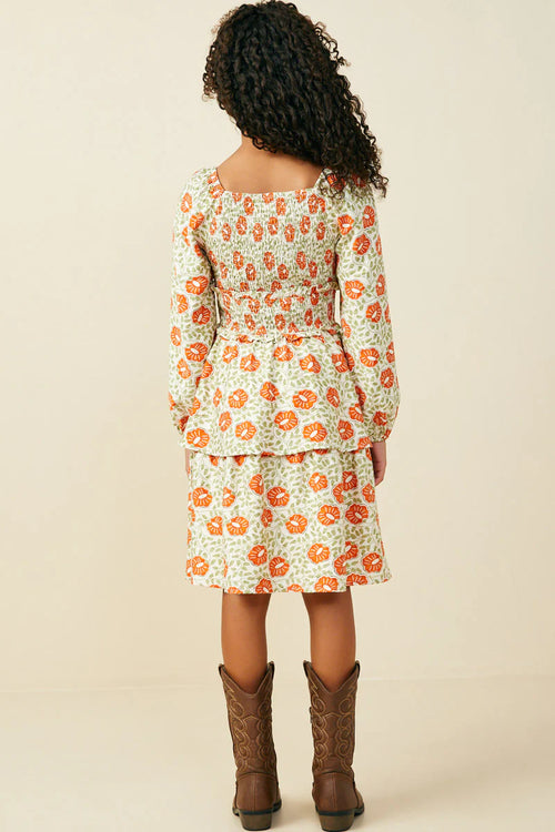 Smithsonian Shin Smock Detailed Dress