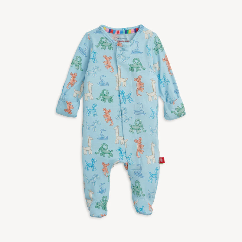 Blue Party Animals Glow Dark Footie