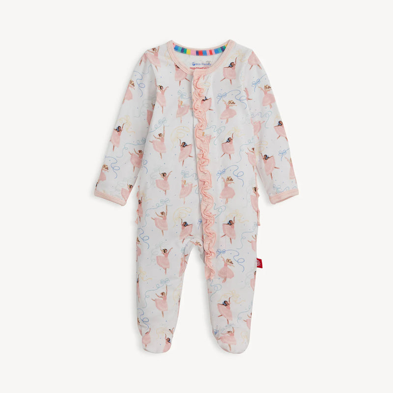 Pretty Plies Ruffle Footie