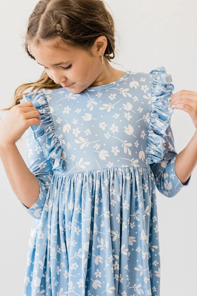 Bluebell Ruffle Twirl Dress