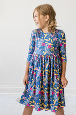 Flora Pocket Twirl Dress