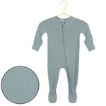 Ford Ribbed Zipper Footie