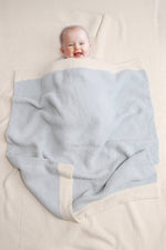 Comfy Luxe Solid Blue Blanket