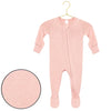 Piper Plush Knit Zipper Footie
