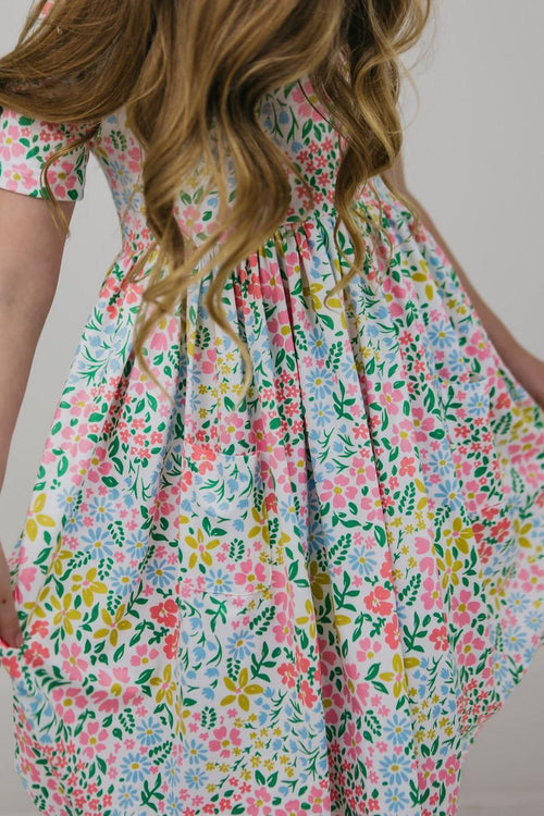 Daffodils Twirl Dress