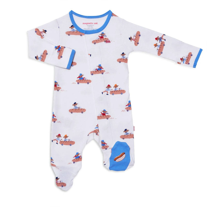 Weiner's Circle Organic Cotton Magnetic Footie
