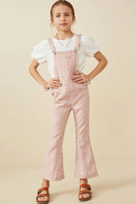 Ditsy Floral Bell Bottom Overalls