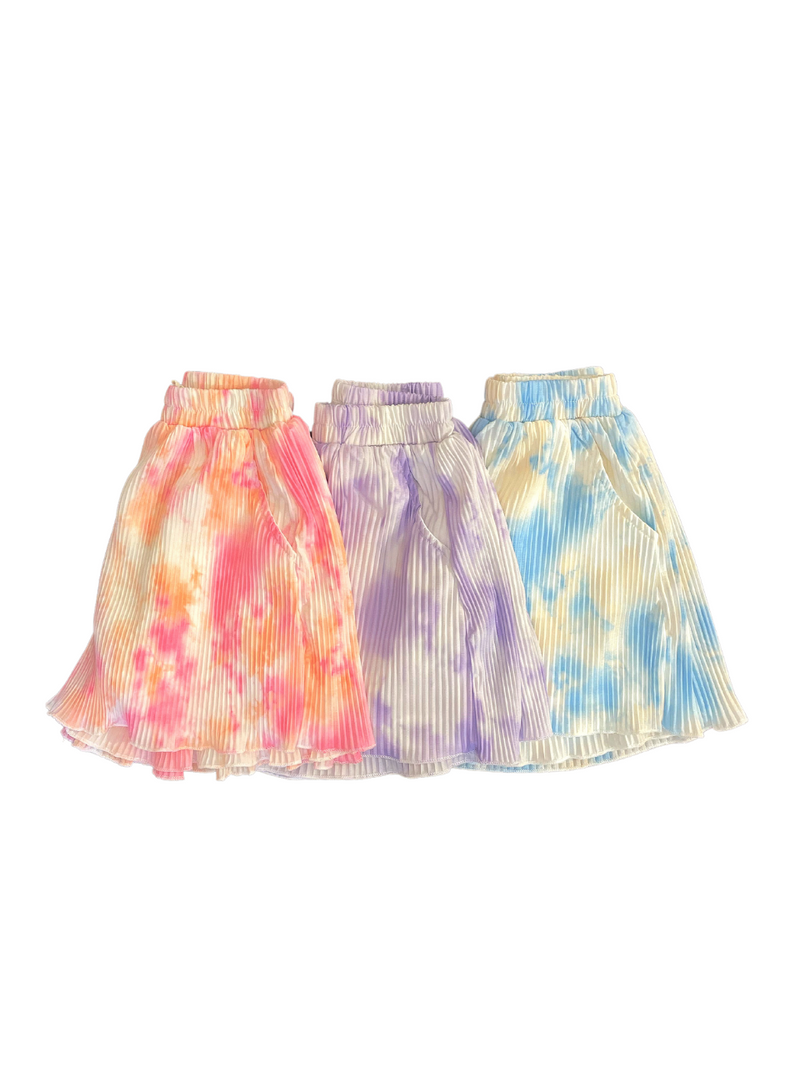 Toddler Tie Dye Crinkled Shorts