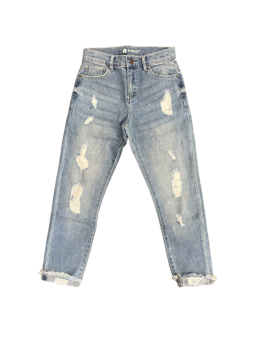 Tractr Light Washed Mom Jeans