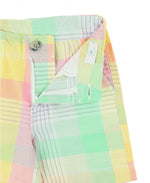 Cheerful Rainbow Plaid Shorts