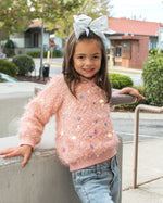 Toddler Sequin Polka Dot Sweater